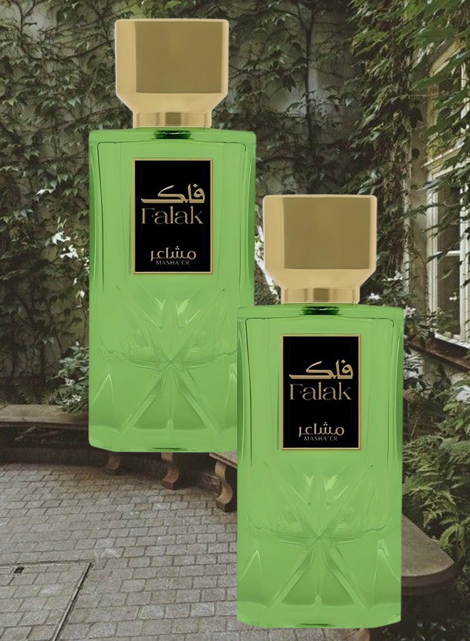 Mashaer 2 Pieces Falak Perfume For Women 100ml EDP - Image 1