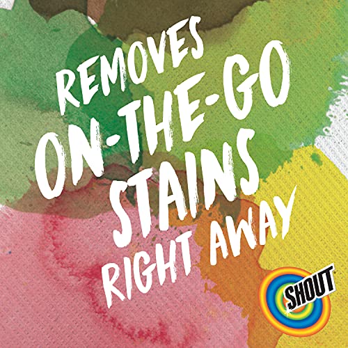 Shout Wipes Stain Remover for Clothes Laundry, Instant Stain Remover and Individually Wrapped, Travel Essentials, Works on Everyday Stains, 4 Wipes (Pack of 1) - Image 2