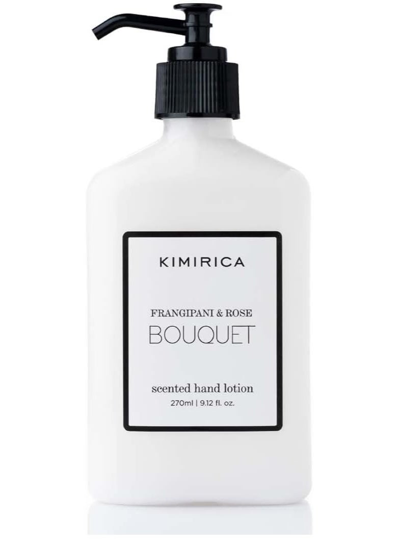 Kimirica Bouquet Hand Lotion with Goodness of Frangipani and Rose, 100% Vegan & Paraben Free, (Frangipanis & Rose) (Pack of 2) - Image 2