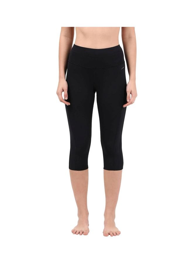 JOCKEY Jockey Women Microfiber Elastane Stretch Slim Fit Capri with Breathable Mesh and StayFresh Treatment  - Image 1