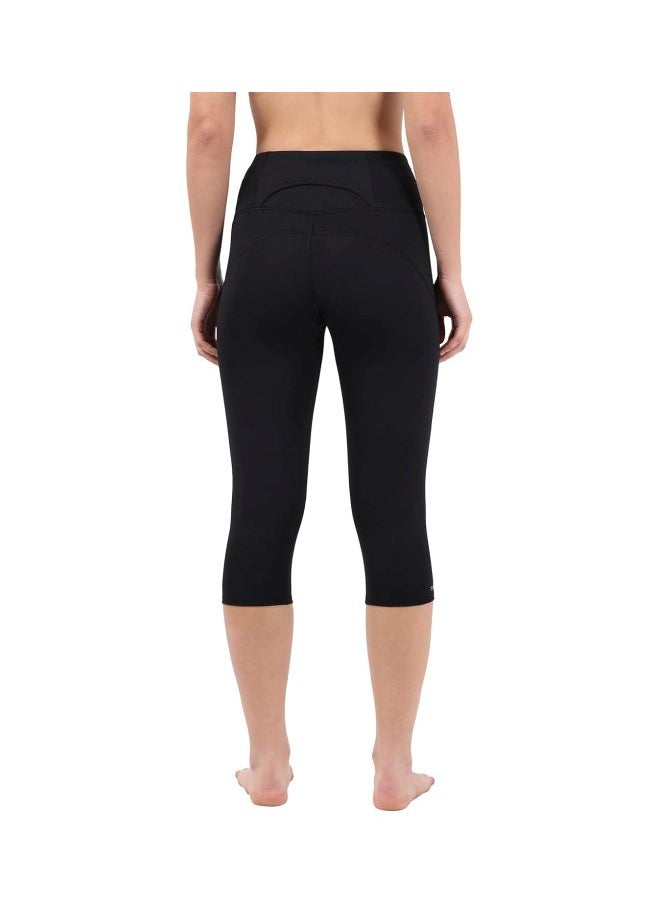 JOCKEY Jockey Women Microfiber Elastane Stretch Slim Fit Capri with Breathable Mesh and StayFresh Treatment  - Image 2