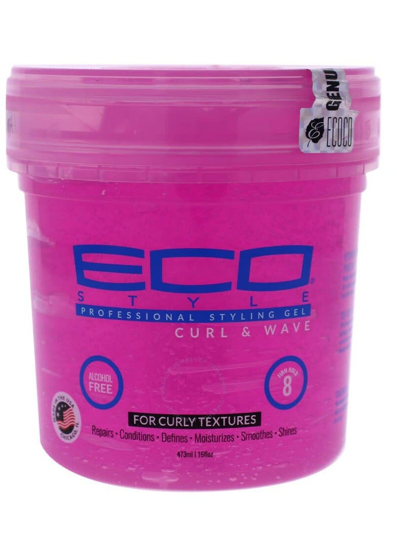 ECO Styler Curl & Wave Professional Styling Hair Gel 473ml - Image 2