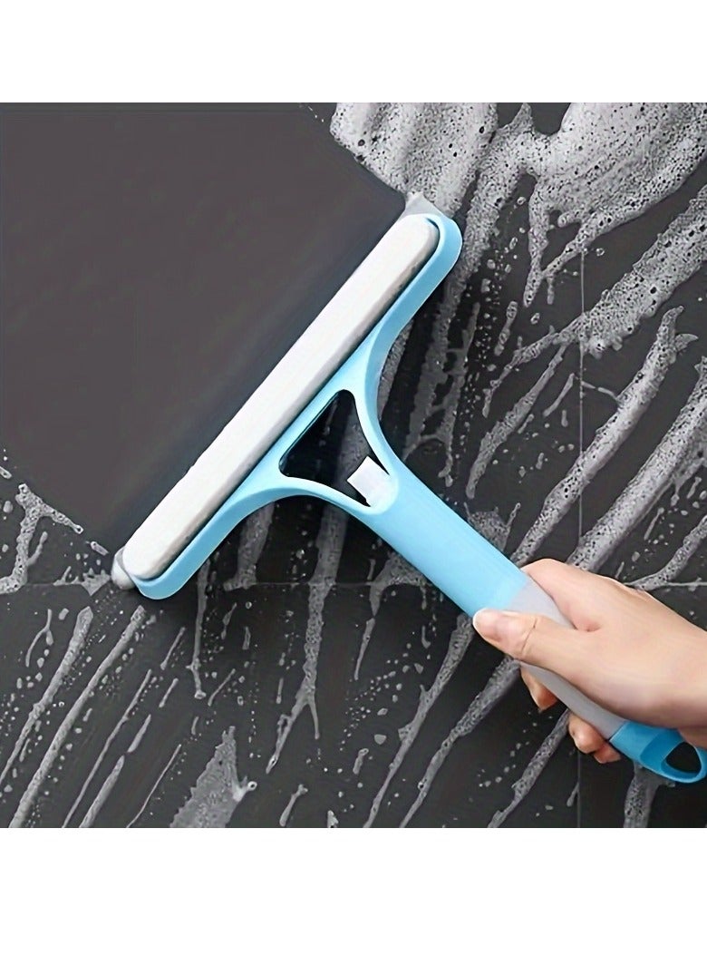 3 In 1 Glass Wiper With Scraper And Sprayer, Window Cleaner, Multifunctional Handheld Shower Window Glass Scraper For Spraying, Washing And Scraping, Squeegee For Window, Tile, Car Windshield, Mirror, Bathroom, Cleaning Supplies, Cleaning Tool - Image 2