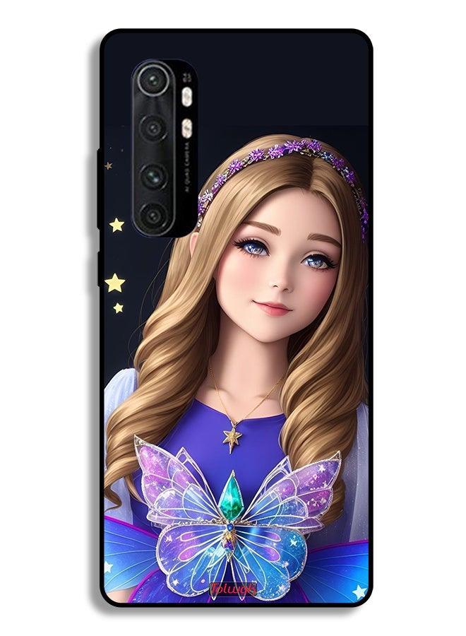 Tolwak Xiaomi Mi Note 10 Lite Protective Case Cover Cute Butterfly Girl - Image 2