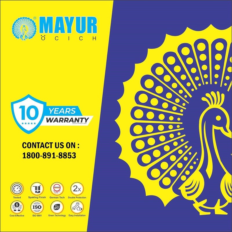 MAYUR CICH Brass 2in1 Angle Valve with Health Faucet Shower Tube and Hook Complete Set for Batthroom Toilet Wash Basin ALIVE - Image 5