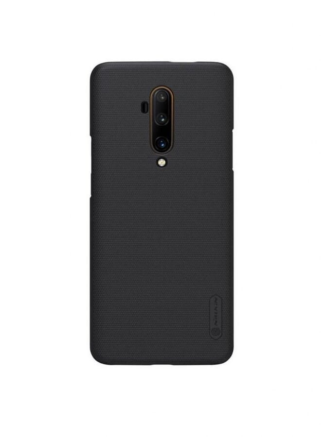 Nillkin Super Frosted Shield Hard Back Case Cover For Oneplus 7T Pro Black - Image 1