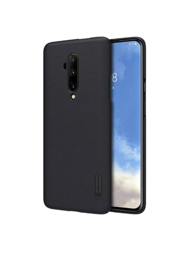 Nillkin Super Frosted Shield Hard Back Case Cover For Oneplus 7T Pro Black - Image 2