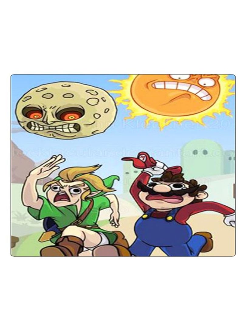 RKN Printed Anti-Slip Gaming Mouse Pad Multicolour