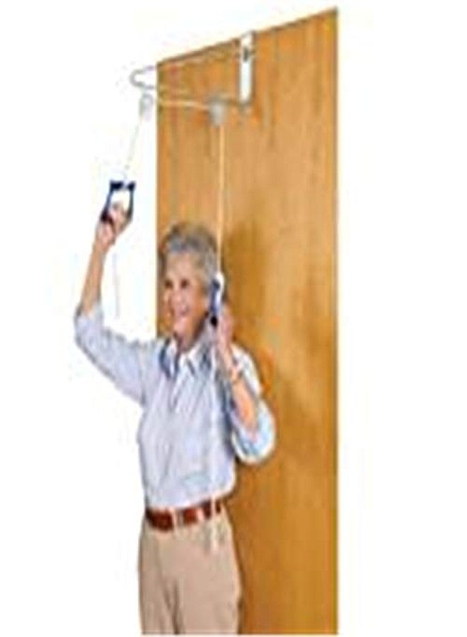 CanDo 50-1010 Over Door Shoulder Pulley, Double with Bracket - Image 2
