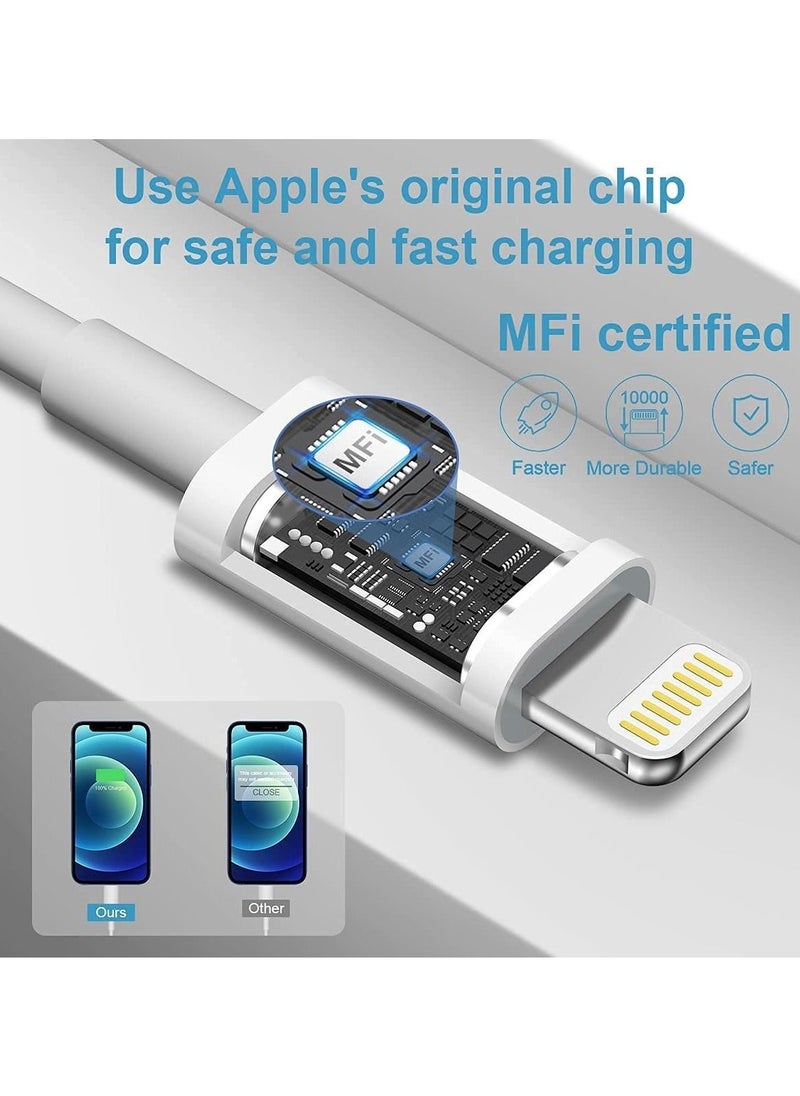 BGM - Super Fast Charger [Apple MFi Certified ] High Speed Charger 20W PD USB-C 3FT Cables Compatible with iPhone 13/13Pro/12/12 - Image 1