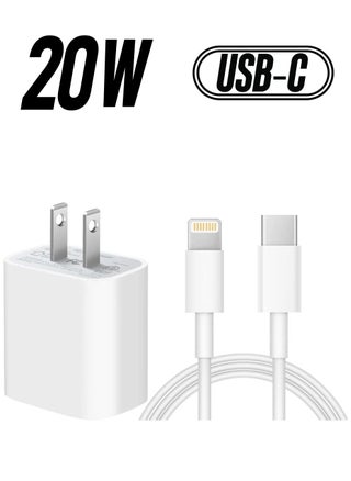 Super Fast Charger [Apple MFi Certified ] High Speed Charger 20W PD USB-C 3FT Cables Compatible with iPhone 13/13Pro/12/12 - pzsku/Z837D7EC62D943A80C78FZ/45/_/1738266588/8c8fecfe-3ca1-4cbc-b909-2eb889d20560