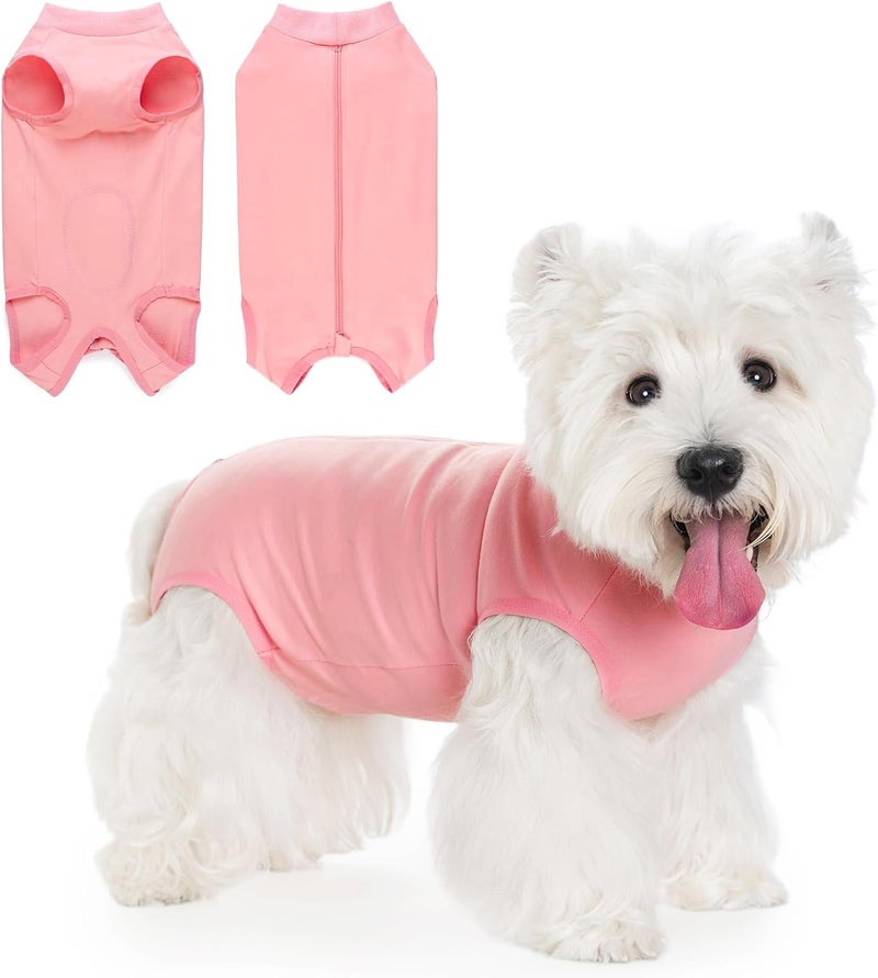 Coppthinktu Dog Surgery Recovery Suit for Dogs After Surgery Female, Dog Onesie Neuter Puppy Spay Shirts, Post-Op Bodysuit Pajamas Anti Licking Abdominal Wounds Cone Alternative - Image 1