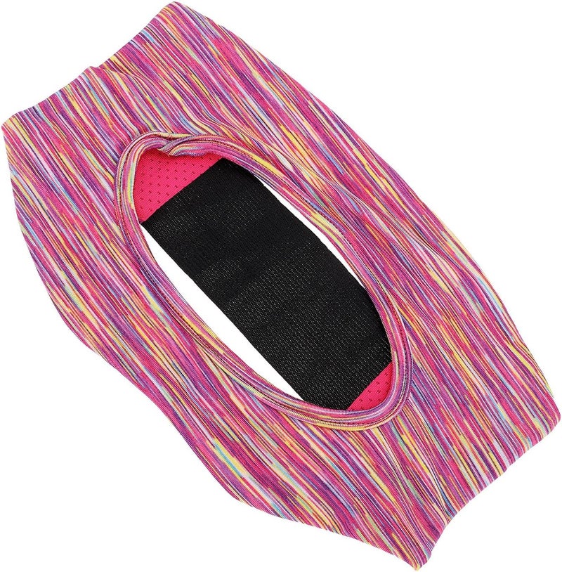 Virtual Reality Eye Mask Cover Quick-Drying Sweat Band Breathable Face Mask Cover for Headset Gaming Accessories Lightweight Purple - Image 1
