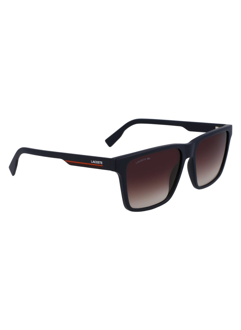 LACOSTE - FULL RIM BIO INJ-G820 INJECTED LACOSTE SUNS L6039S 5716 (424) MATTE BLUE - Image 1