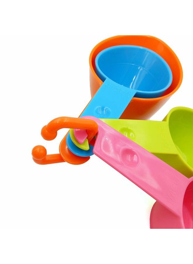 Rypet Torimfe Plastic Food Measuring Scoops for Dog, Cat and Bird Food 4-Piece Set, Multicolor - Image 4