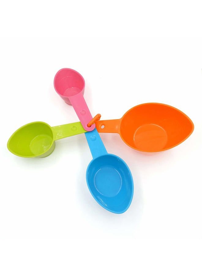 Rypet Torimfe Plastic Food Measuring Scoops for Dog, Cat and Bird Food 4-Piece Set, Multicolor - Image 3