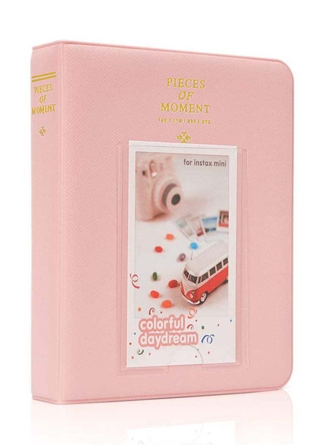 Pieces Of Moment Mini Book Album Instax Mini 7s 8 25 50s 90 - Instax SP-1 Pink - Image 1