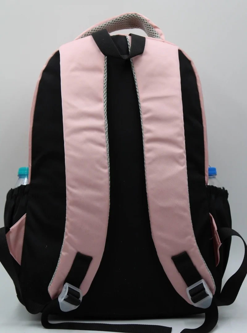 Mixx Store Water Repellent Special Fabric Powder-Black School Backpack 34300