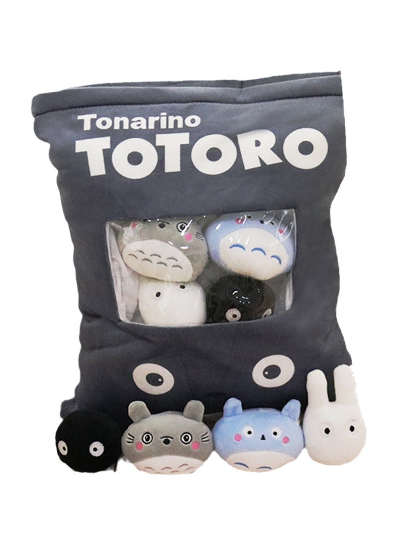Creative bagged round toys cute cartoon dolls a big bag of creative plush toys  - Image 1