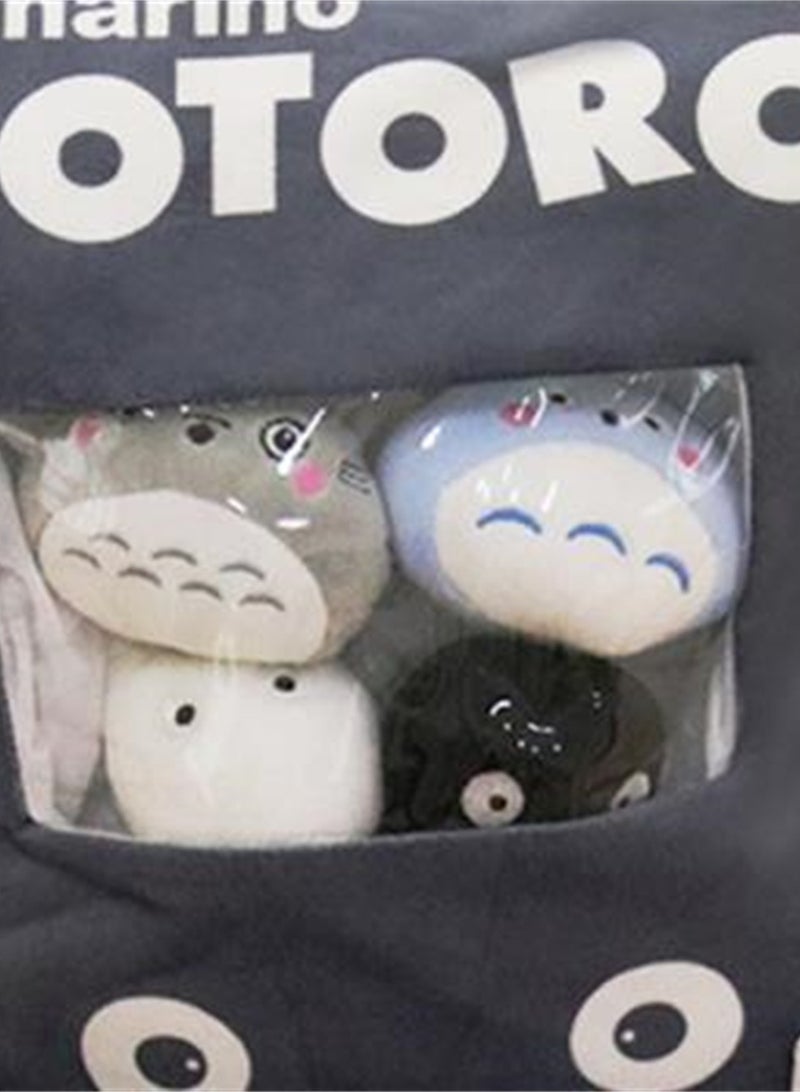 Creative bagged round toys cute cartoon dolls a big bag of creative plush toys  - Image 3