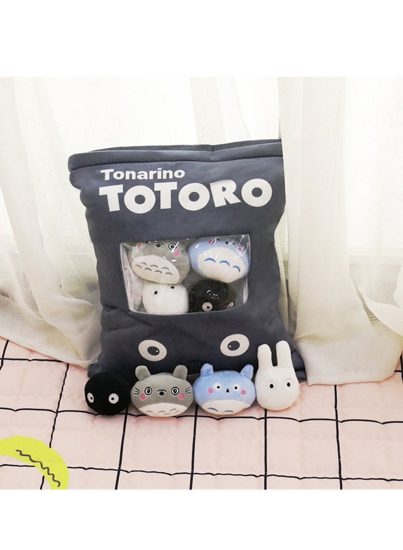 Creative bagged round toys cute cartoon dolls a big bag of creative plush toys  - Image 2