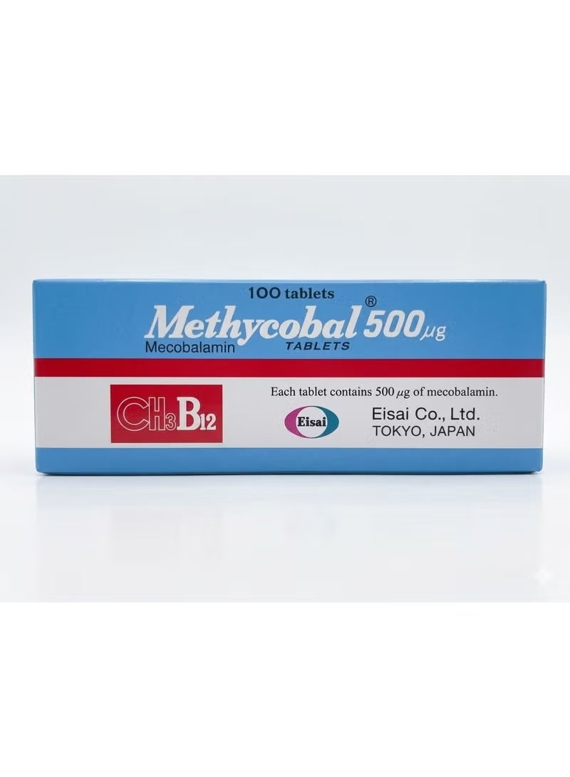 500mcg Vitamin B12 Tablets 100's