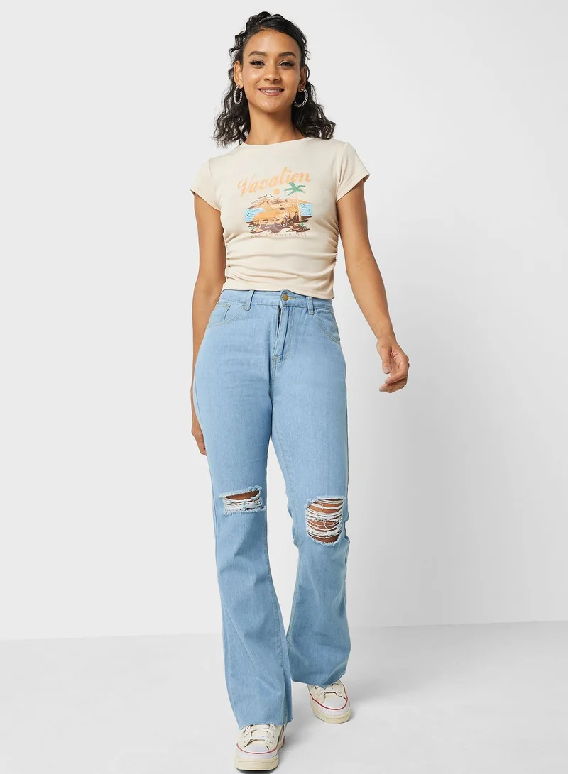 Ginger Graphic T Shirt