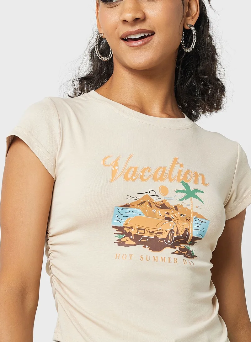 Ginger Graphic T Shirt
