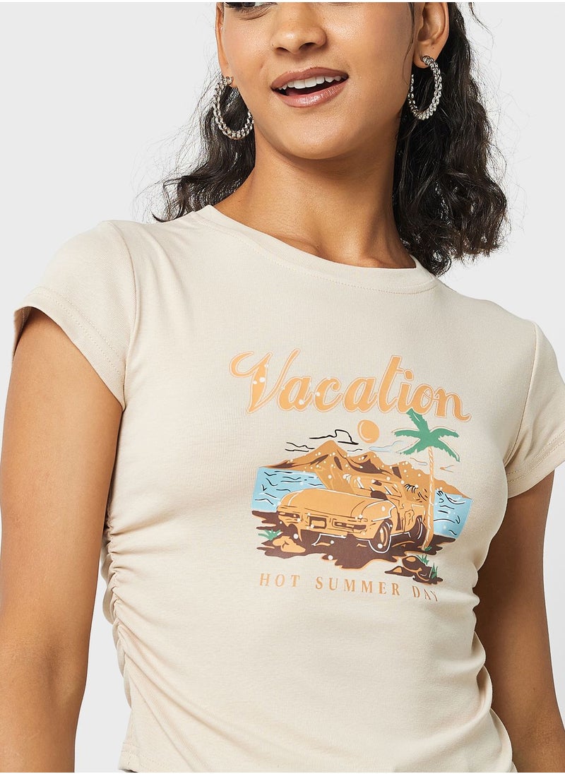 Ginger Graphic T Shirt  - Image 3