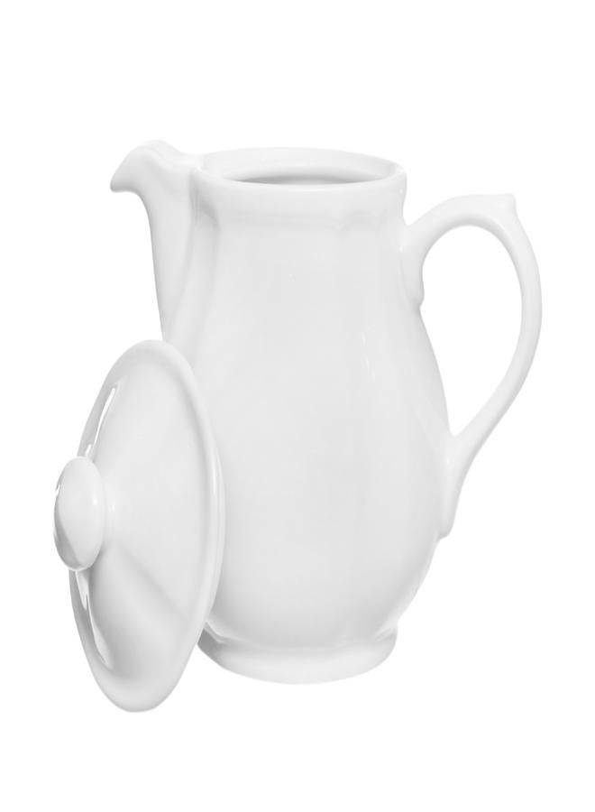 Royal Porcelain Tea Pot With Lid Shape 32 0.40 L White