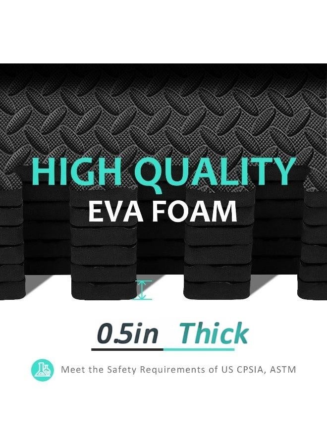 10-Pack EVA Foam Interlocking Mats 🧩 Non-Slip Exercise Floor Tiles 🏋️ Yoga Puzzle Mat 🧘 Kids Play Foam Flooring 👶 Multipurpose Protective Floor Mat - Image 4