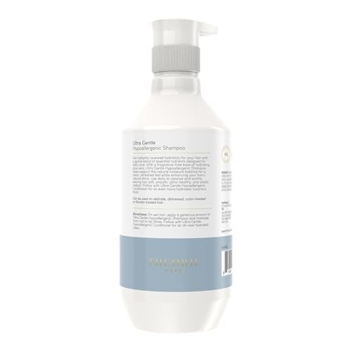 Theorie PURE Ultra Gentle Hypoallergenic Shampoo – Plant-Based & Vegan – Fragrance-Free – Designed for Delicate Scalp Care – Pump Bottle – 400mL - Image 2