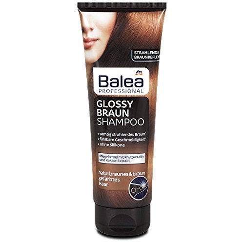 Balea Professional Glossy Brown Shampoo 250 ml / 8.45 Fl. Oz.