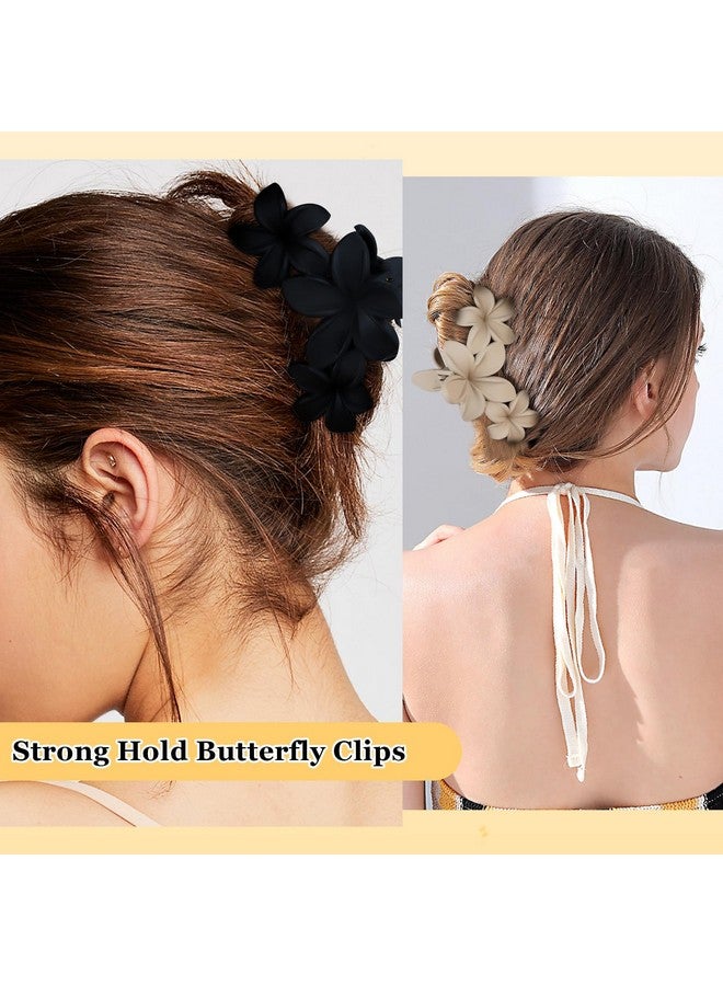 Ondder Large Matte Claw Hair Clips for Women - 4.5 Inch Non-Slip Strong Hold Clips for Thick Hair, Hair Accessories - Image 4