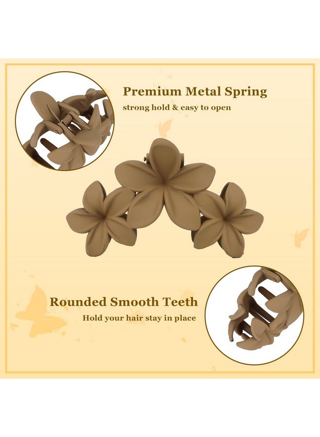 Ondder Large Matte Claw Hair Clips for Women - 4.5 Inch Non-Slip Strong Hold Clips for Thick Hair, Hair Accessories - Image 3