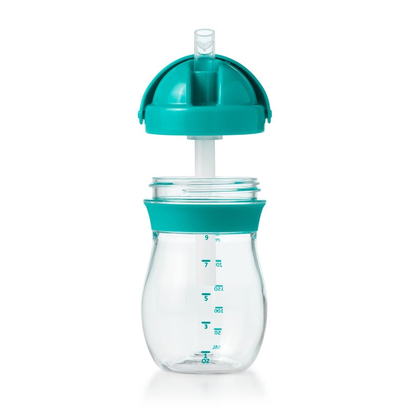 OXO Tot Transitions 9 ounce Straw Cup, Teal - Image 2