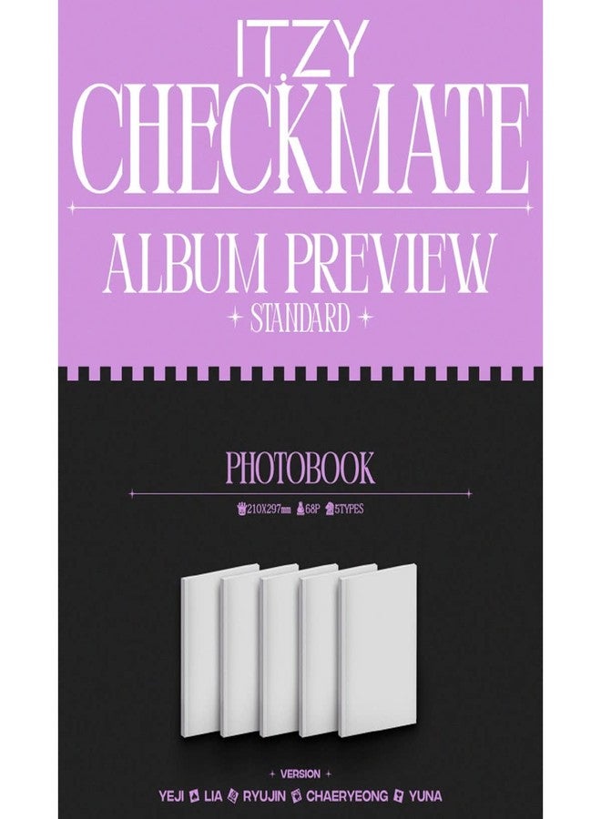 ITZY - Checkmate Standard Edition [Version Select] Album + Folded Poster (YEJI) - Image 2