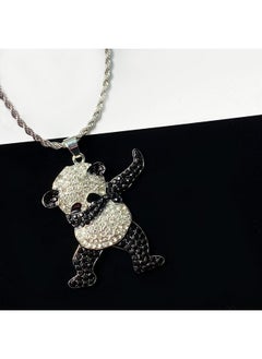 Unisex Iced Out Full Diamond Panda Pendant Necklace Hip Hop Necklace (Nl006240-1) Silver - pzsku/Z837E9D2AA717072A1C05Z/45/_/1733731371/3a891044-9122-47f7-bdcd-bbaa480fd41c