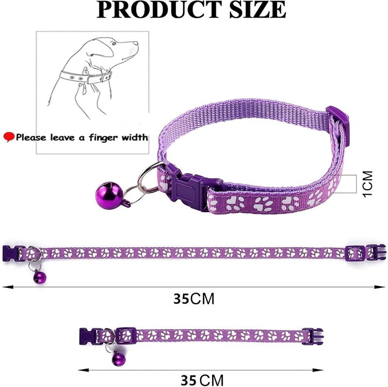 Proxima Direct 6 PCS Cat Collar with Bell - Image 2