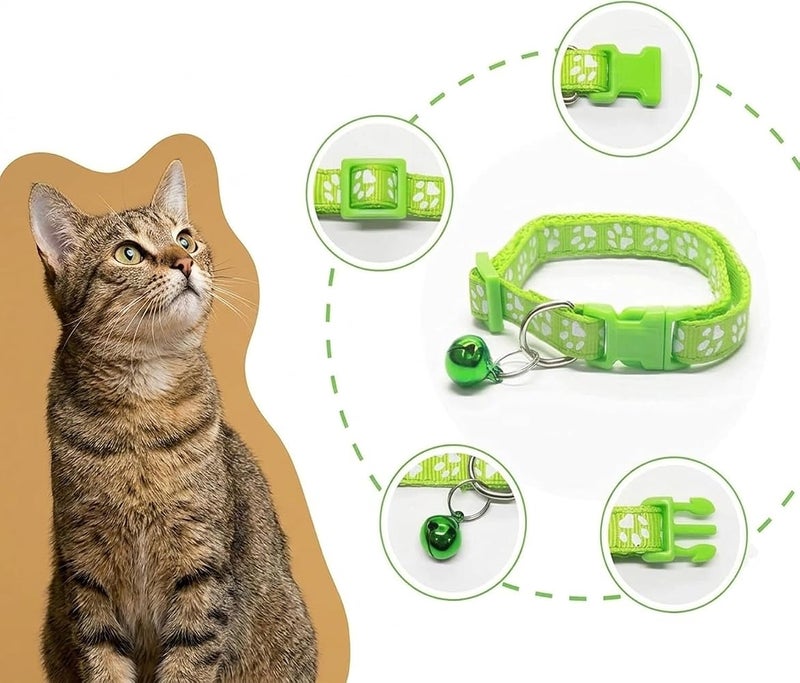Proxima Direct 6 PCS Cat Collar with Bell - Image 3