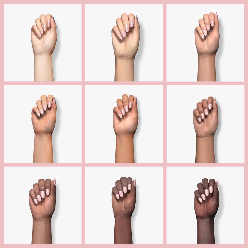 Double Rhythm 15ML Gel Nail Polish Pure Sheer Same Color Same Bottle Soak Off Gel Polish Art Manicure Salon DIY at Home for Women (Baby Pink-A1334) - Image 4