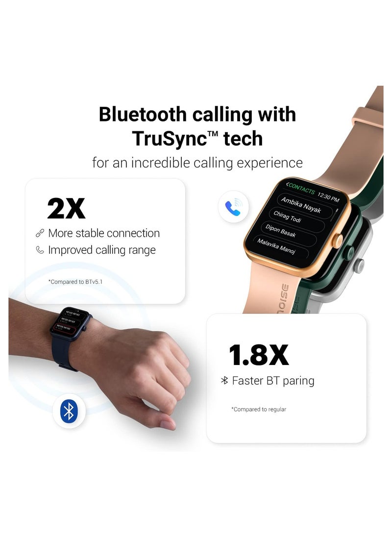 Generic - Noise ColorFit Pulse Go Buzz Smartwatch - Rose Pink - Image 1