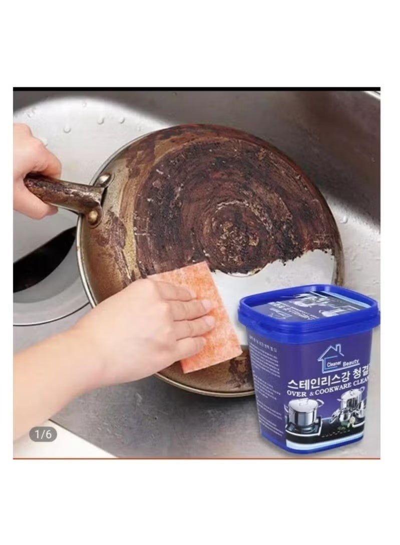 Rust remover, polish, and clean for all cookware, stoves, chimney caps, bathtubs, tiles, and drains. - Image 1