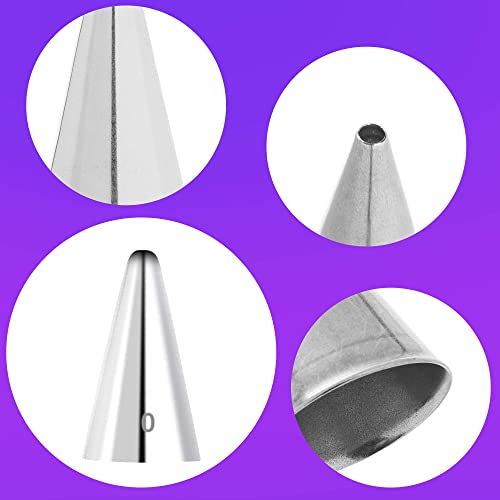 Biloban GOOTRADES 7 Pcs-Set Cake Decorating Tips (5 Writing Tube,1 Coupler,1 Silicone Pastry Bag) - Image 5