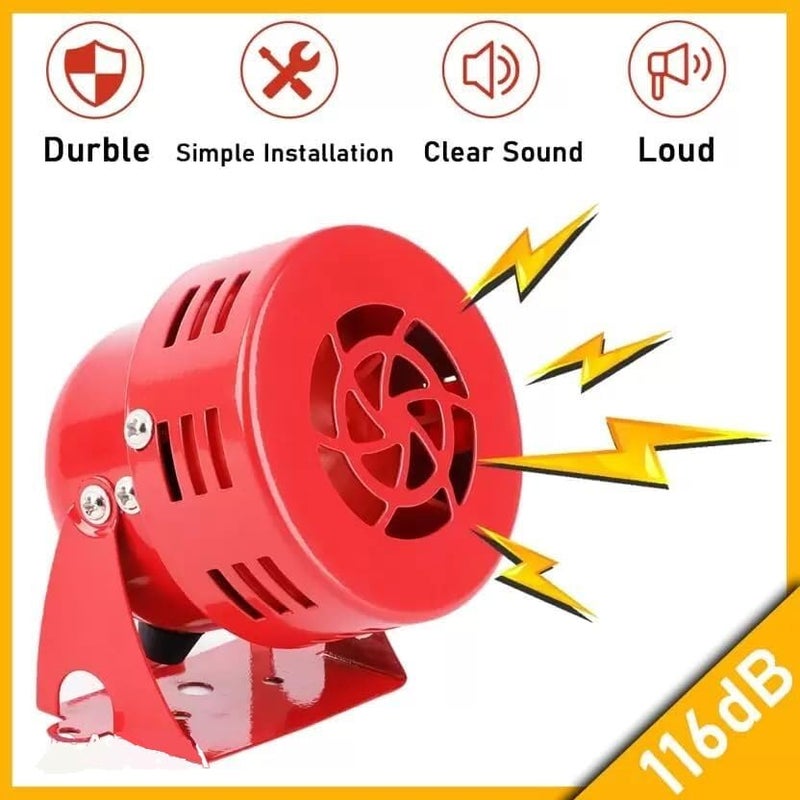 Taç TA 30W 110 DB Fan Siren for Bike & Car Loud Fan hooter Siren For Your Safety Horn Universal - Image 1