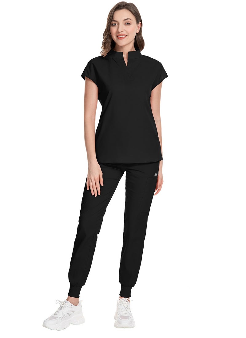 KUYING New Stand Up Collar Slim Fit And Slimming Temperament Split Style Work Uniform  - Image 1