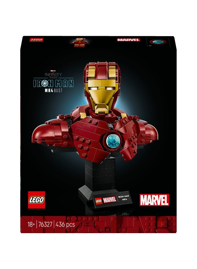 LEGO LEGO Marvel Iron Man MK4 Bust 76327 Building Set (436 Pieces)  - Image 2