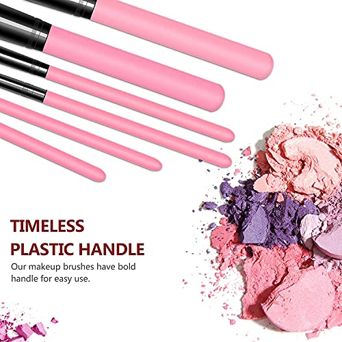 Prosopyare BEAUTY 12Pcs Portable Makeup Brushes Set - All-in-One Kit with Travel Storage Box - Face, Eye, Highlighter, Concealer, Blending, Powder, Eye Makeup Brush - Image 2