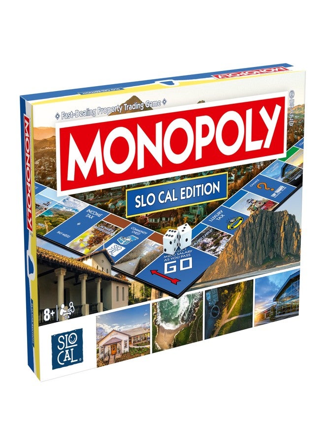 Top Trumps Monopoly Board Game SLO Cal Edition : 2-6 Players Family Board Games for Kids and Adults, Board Games for Kids 8 and up, for Kids and Adults, Ideal for Game Night - Image 2