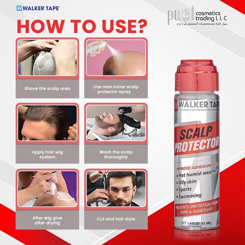 Walker Tape Hair adhesive brand walker tape model scalp protector - Image 4